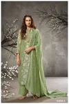 Chimeg 2898 By Ganga Bemberg Silk Embroidery Salwar Suit Wholesale Online