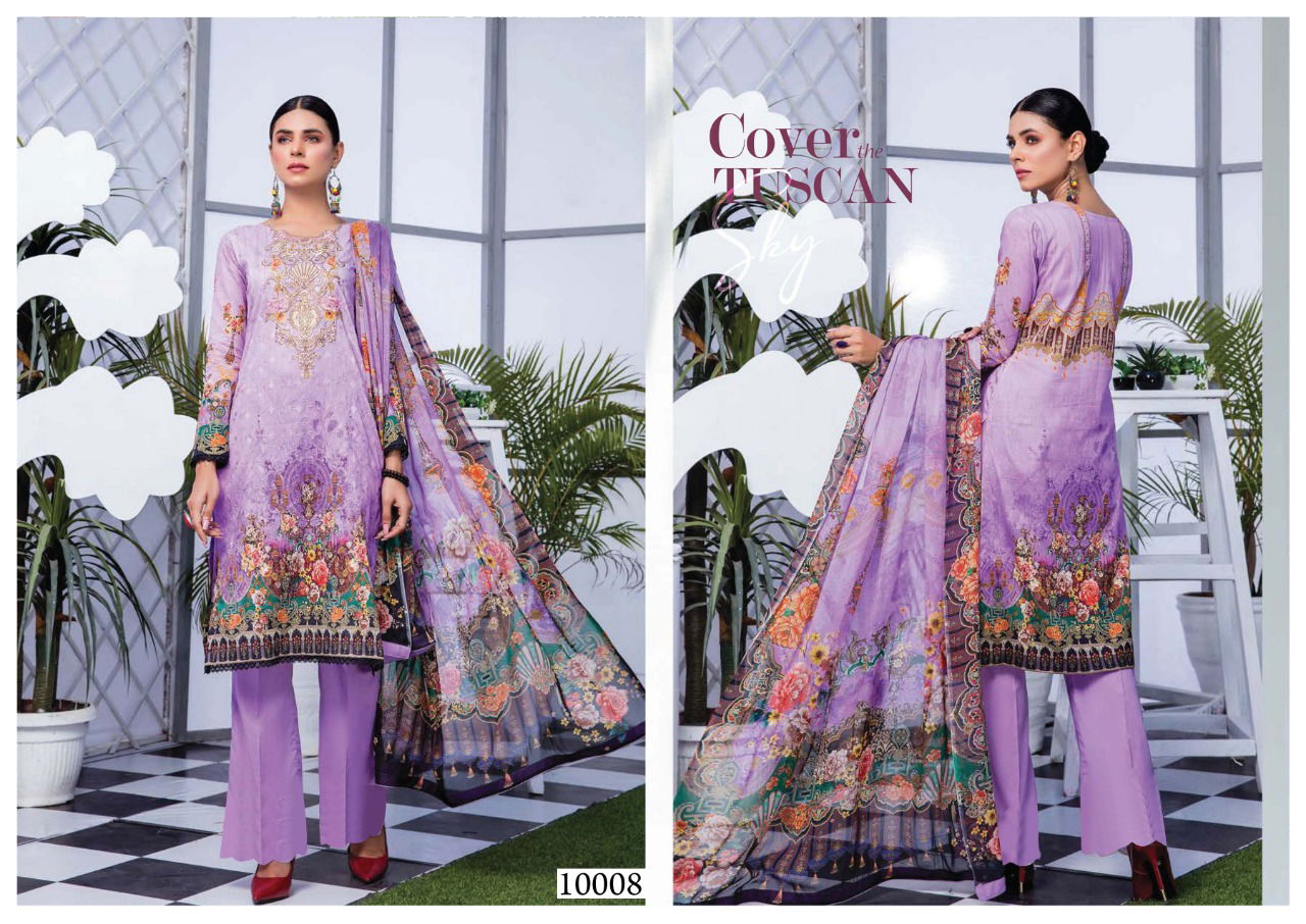 Sana Safinaz Luxury Lawn Collection 10 Designer Casual Wear Cotton  Karachi Dress Materials Collection
