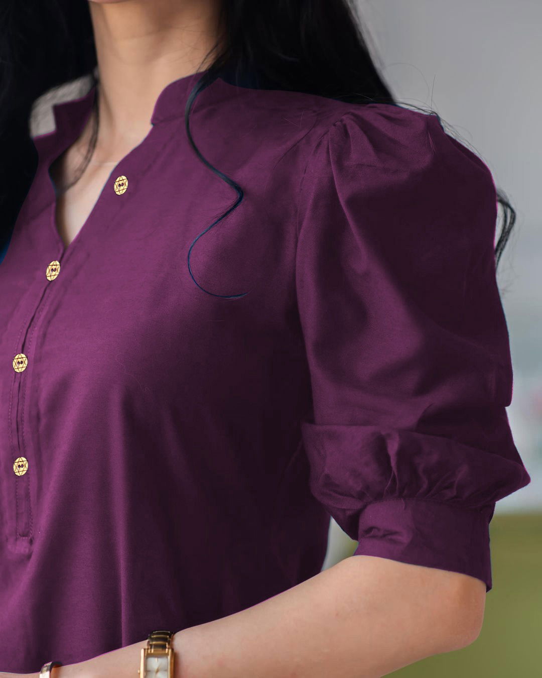 2015 Party Wear Cotton Slub Short Kurti With Bottom Catalog