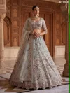 3038 A and B Premium Net Embroidery Designer Lehenga Choli
