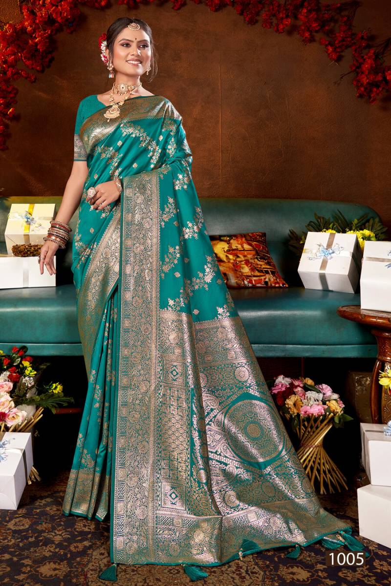 Saroj Grand Opening Silk Vol 3 Wedding Wear Silk Saree Best Wholesale Shop In Surat