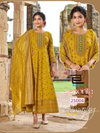Senorita Vol 25 By Blue Hills Rayon Printed Anarkali Kurti With Dupatta Wholesale Online