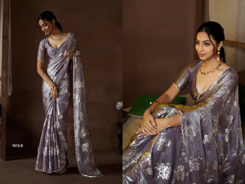 Mehek 1012 A TO E Satin Silk Designer Sarees Orders In India