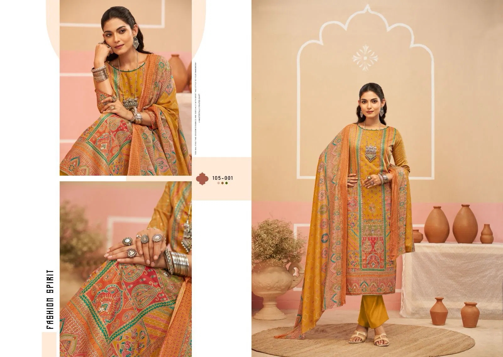 Vantara By Nishant Jam Silk Printed Designer Salwar Kameez Orders In India