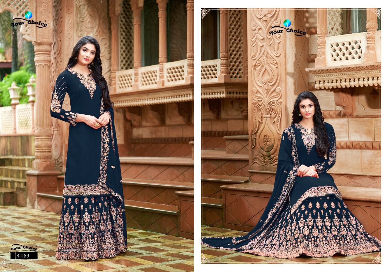 Your Choice Glory Heavy New Exclusive Wear Designer Georgette Salwar Kameez Collection