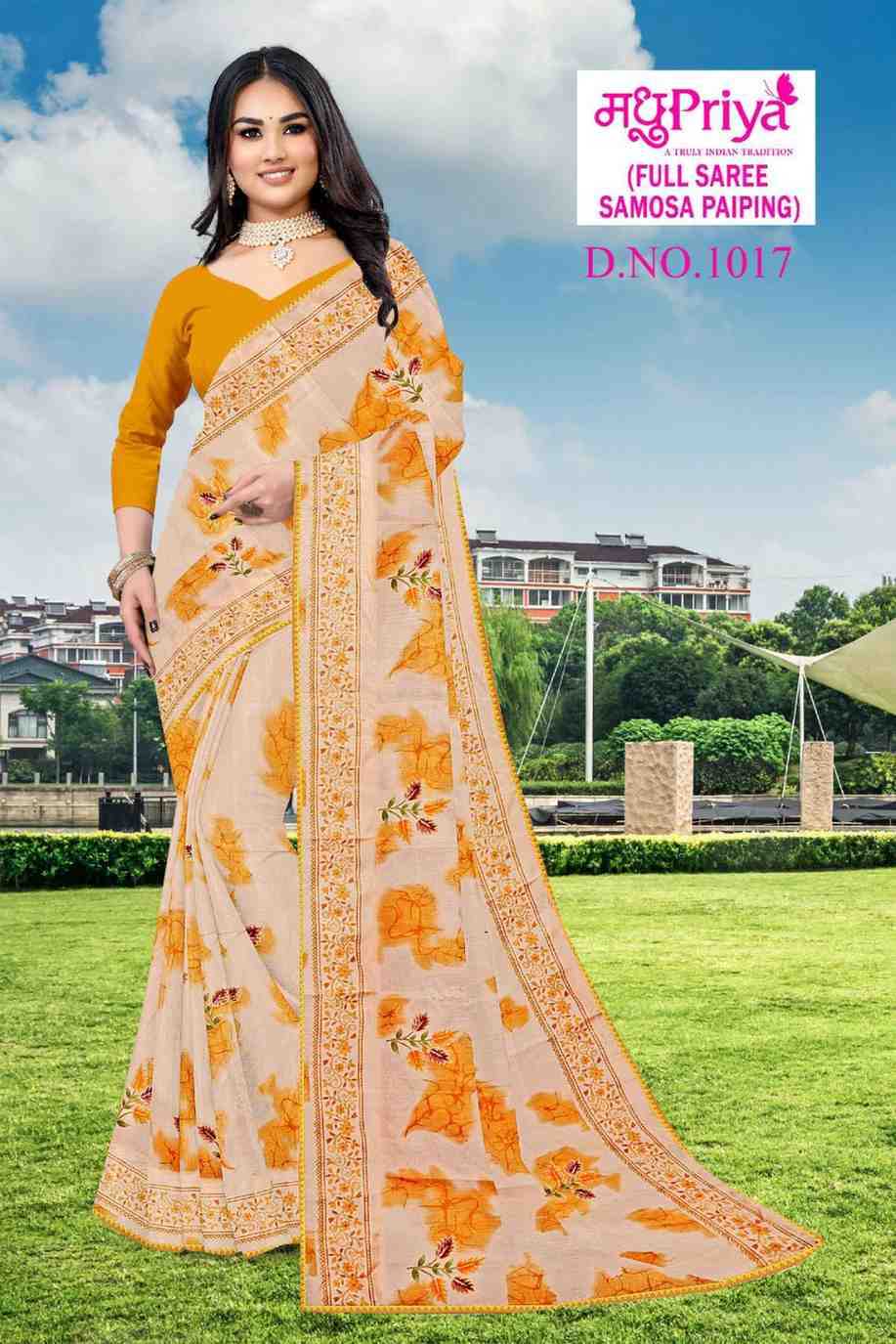 Bela 1017 Madhupriya Fancy Printed Sarees Wholesale In India