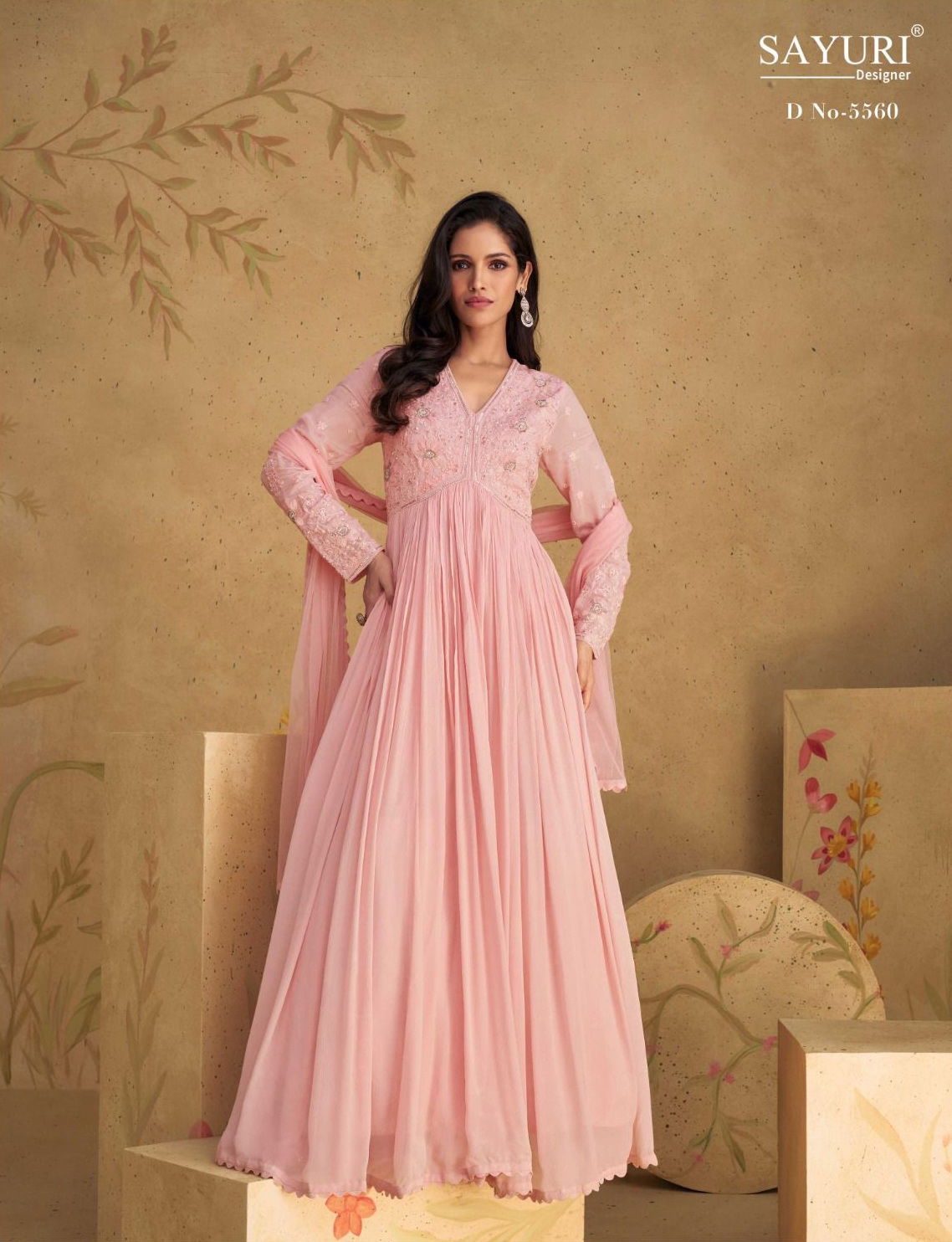 Sajni By Sayuri Designer Embroidery Readymade Suits Suppliers In India