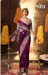 Kiki Silk By Kira Weaving Designer Saree Wholesale Clothing Suppliers India