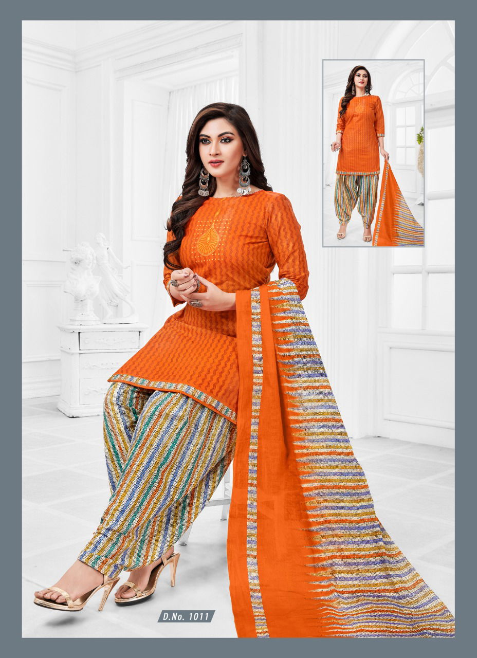 SC Punjabi Patiyala Vol 1 Latest Printed Cotton Casual Wear Dress Material Collection