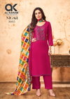 Al Karam Nigar Vol 3 Designer Rayon Dress Material Wholesale Market In Surat