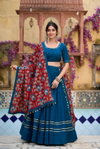 Firoji Colour Pure Cotton Printed Lehenga Choli Collection Taraa L 1697