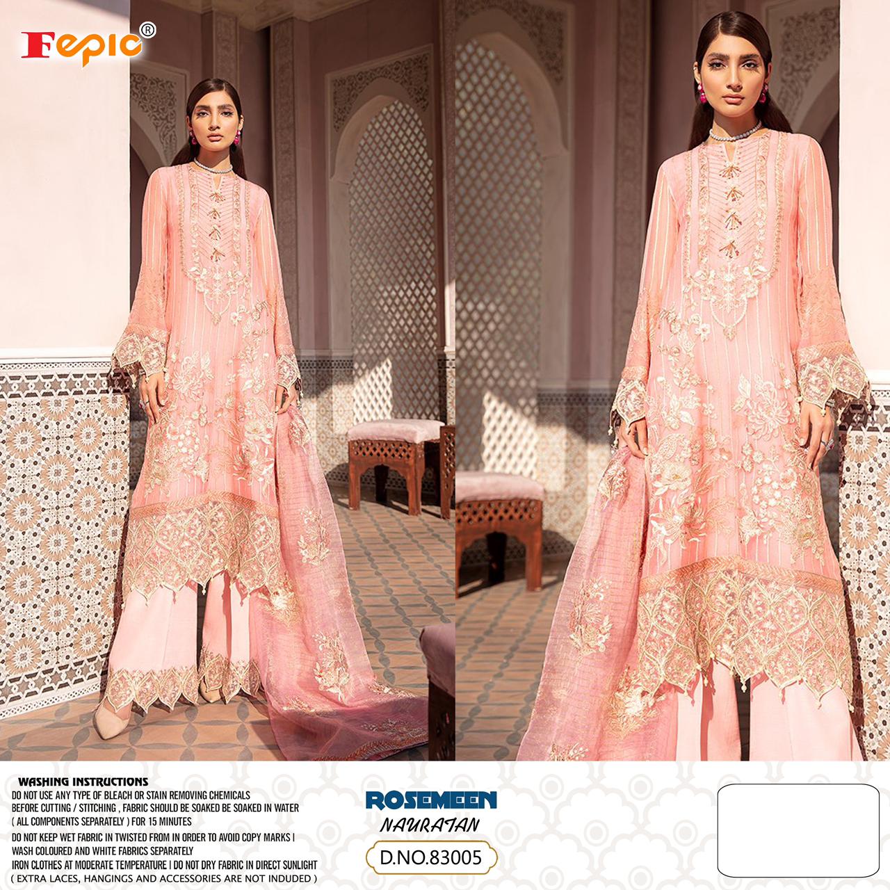 Fepic Rosemeen Nauratan Latest fancy Designer Festive Wear Georgette Pakistani Salwar Suits Collection
