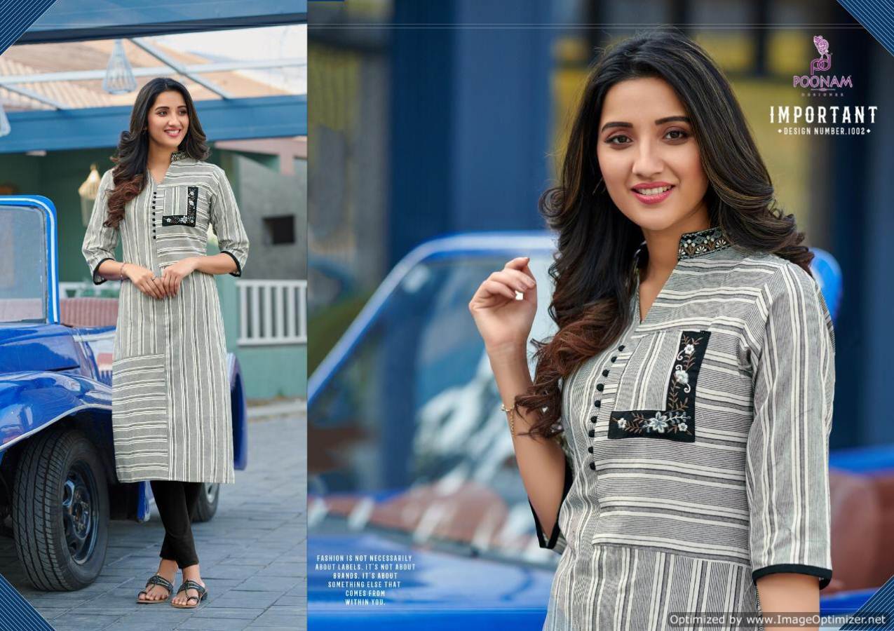 Latest Collection Of Designer Kurtis With Embroidery Work 