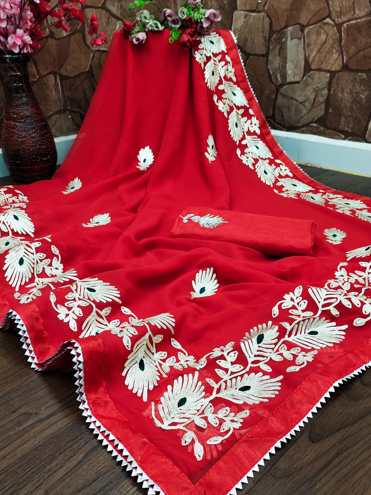 Shalini 3 New Exclusive Party Wear Georgette Designer Saree Collection