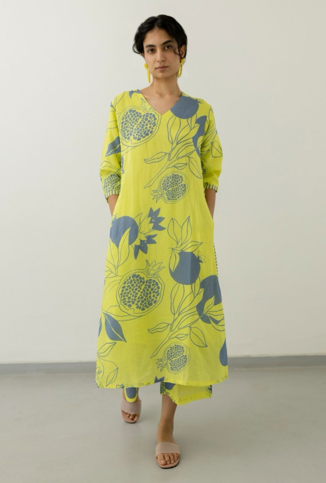 Si 134 By Krishi Cotton Printed Kurti With Bottom Suppliers In India