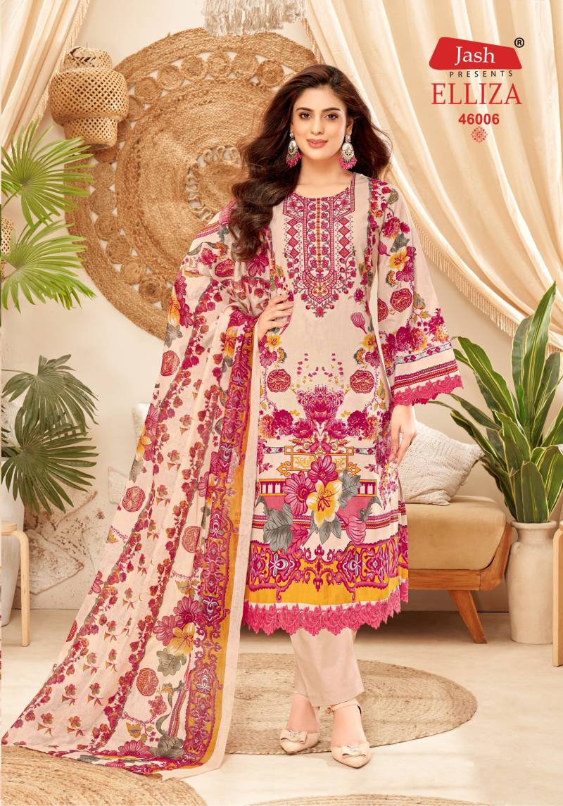 Elliza Vol 46 By Jash Cotton Printed Dress Material Wholesale Price In Surat
