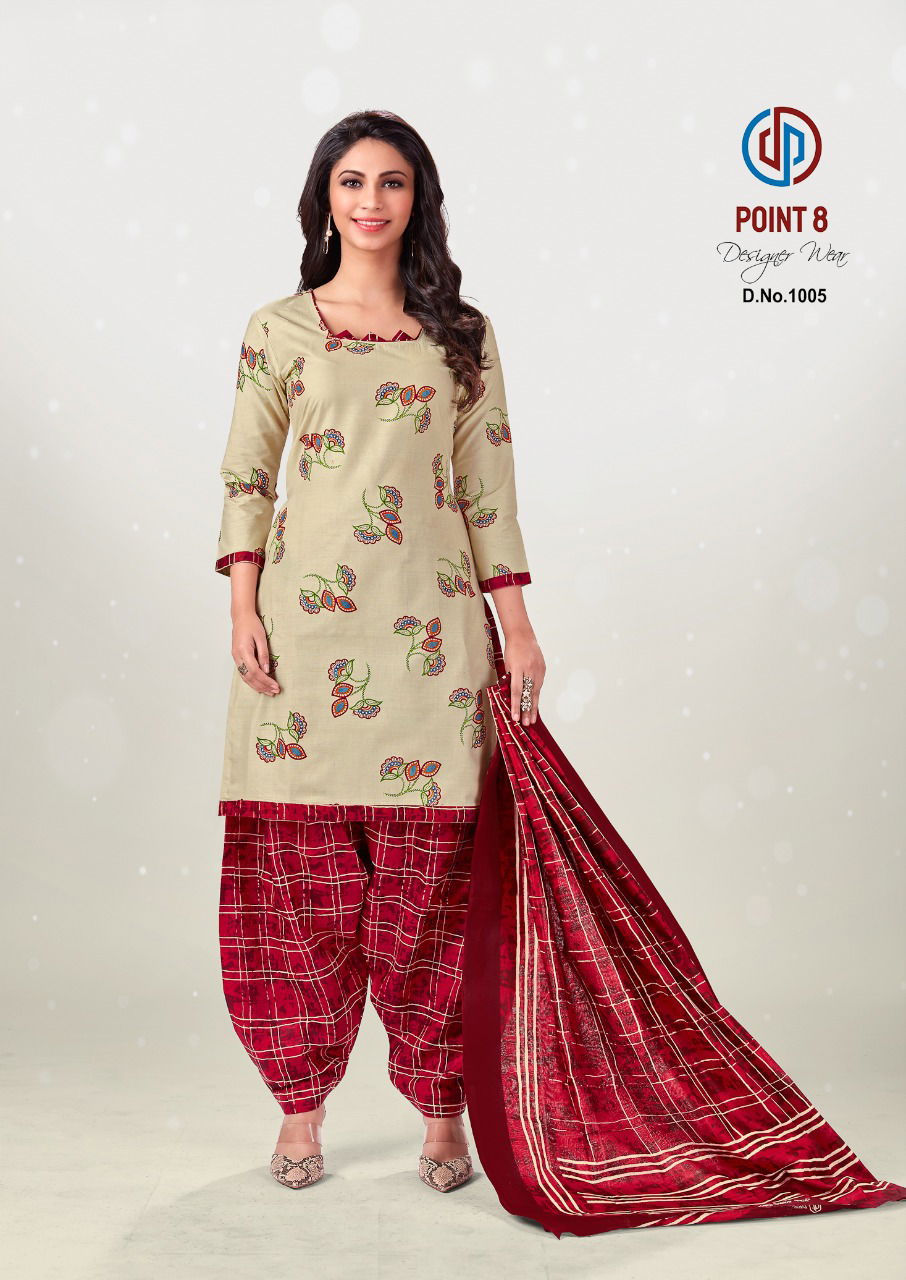 Deeptex Nayanthara Latest Fancy Casual Wear pure cotton Patiyala Readymade Collection