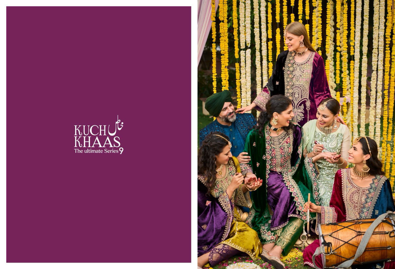 Kuch Khaas Vol 9 Heavy Viscose Velvet Designer Salwar Suits