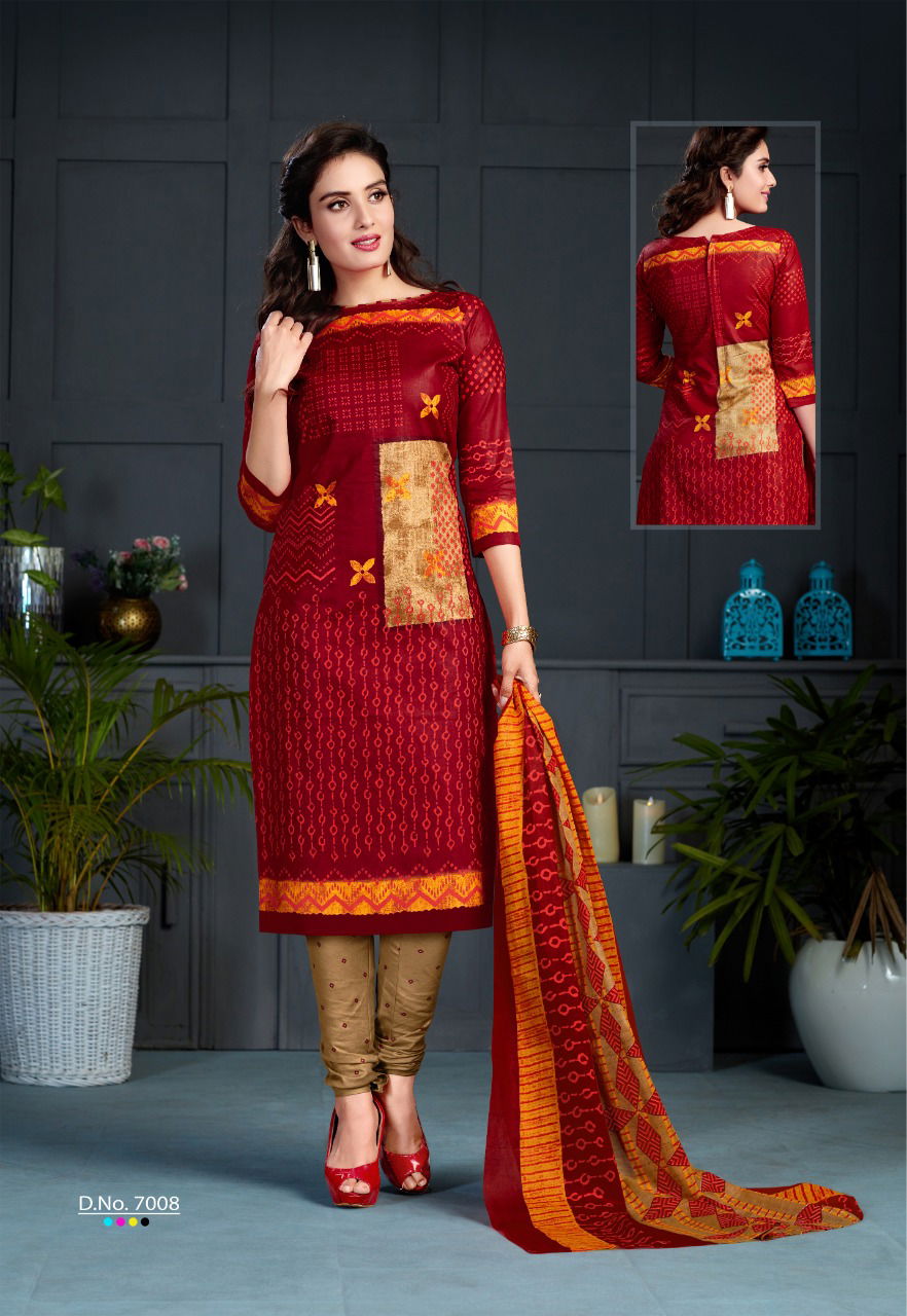 SC Laadki vol 7 Latest Designer Casual Wear Cotton Printed Dress Material Collection 
