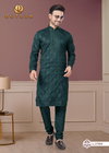 Outluk Wedding Collection Vol 27 Pure Silk Mens Kurta Pajama Wholesale Manufacturers