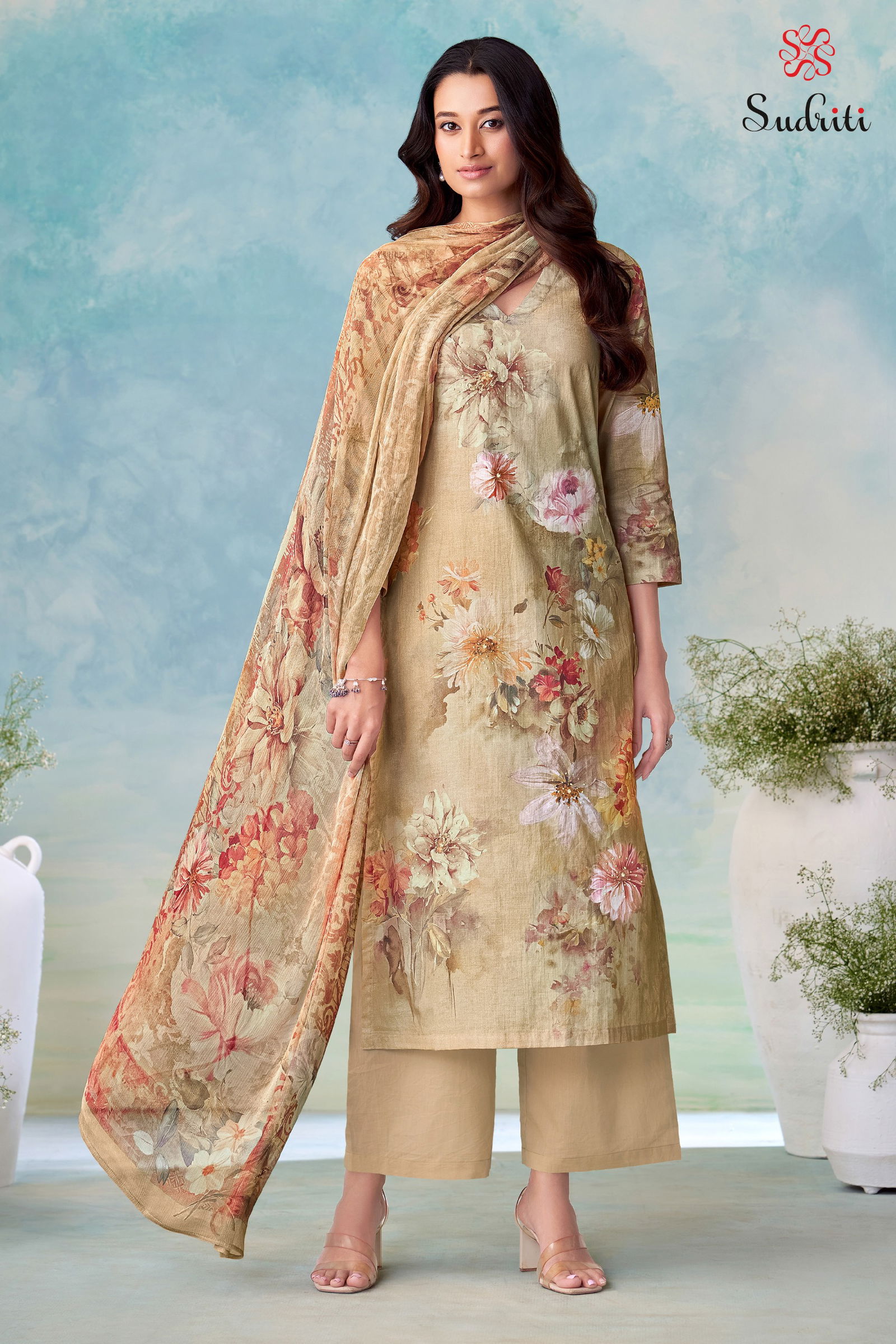 Zunaira By Sudriti Lawn Cotton Printed Designer Salwar Suits Orders In India