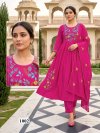 Kalki Vol 3 Mul Chanderi Embroidery Anarkali Kurti Set