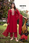 At Savera Blooming Vichitra Fancy Kurti With Bottom Dupatta Set Wholesalers In Delhi