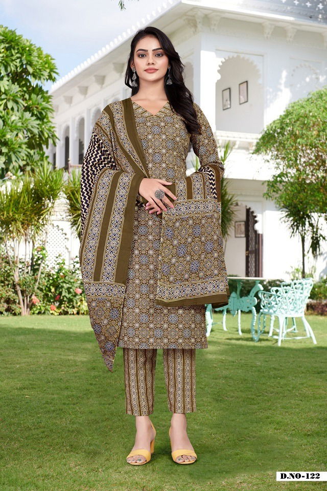 Ajrakh Vol 1 By Sc Daily Wear Cotton Printed Dress Material Wholesale Price In Surat