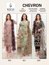 Chevron By Khas Faux Georgette Pakistani Salwar Suits Catalog