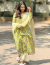 Dhruvi 362 Viscose Fancy Anarkali Kurti Set Wholesale Clothing Suppliers In India