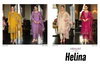 Helina By Lily And Lali Chinon Silk Kurti With Bottom Dupatta Suppliers In India