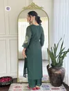 KF 5115 Kalaai Vichitra Silk Embroidery Online Kurti With Bottom Dupatta Wholesale