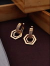 Micro Rose Gold Daily Wear Earrings manufacturers
