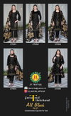 All Black Vol 27 By Jt Rayon Embroidery Dress Material Suppliers In India