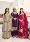 Sangeet By Sanika Vichtra Silk Embroidery Readymade Suits Wholesalers In Delhi
