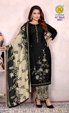 All Black Vol 30 By Jt Rayon Embroidery Dress Material Wholesale Price In Surat