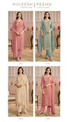 Peehu By Vinay Kuleesh Viscose Jacqaurd Salwar Kameez Wholesale Price In Surat