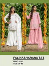 Falina 9766 Ho Silk Embroidery Wholesale Sharara Suits Suppliers In Mumbai