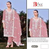 Bilqis B 160 U To X Organza Embroidery Pakistani Salwar Suits Wholesalers In Surat
