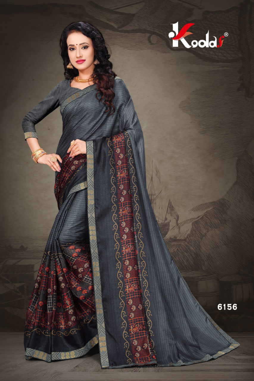 Daily Wear Designer Fancy Vichitra Silk Saree Collection