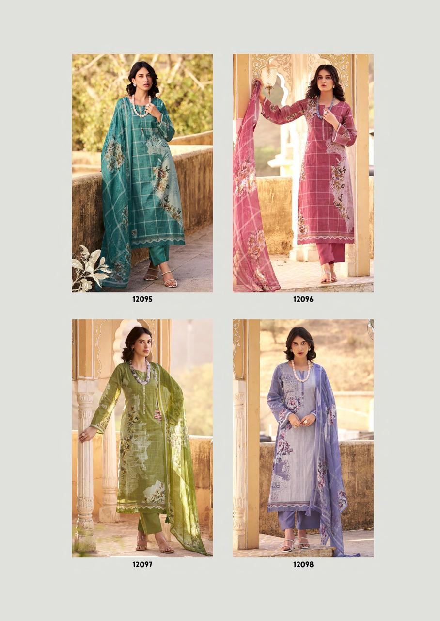 Kaviar By Prm Lawn Cotton Digital Printed Dress Material Wholesalers In Delhi