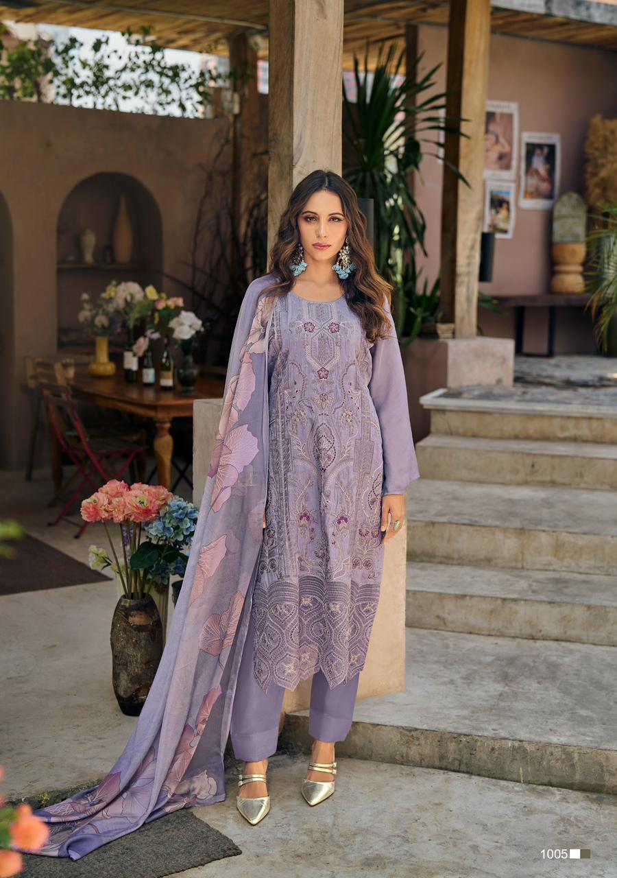 Ananta By Gull Jee Silk Embroidered Designer Salwar Kameez Wholesale Market In Surat
