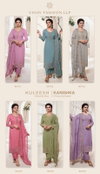 Kanishka Vinay Kuleesh Organza Designer Salwar Suits Wholesale Price In Surat
