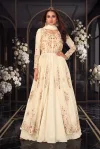 Mastani By Aurraa Additional Chinon Embroidery Indo Western Lehenga 