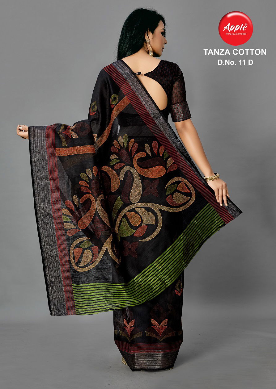 Apple Tanza Cotton 11 Latest Casual Regular Wear Cotton Saree Collection
