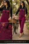 Dabboo Cotton Embroidery Work Cord Set