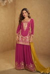 Aarushi By Gulkayra Chinon Designer Readymade Suits Wholesale Market In Surat