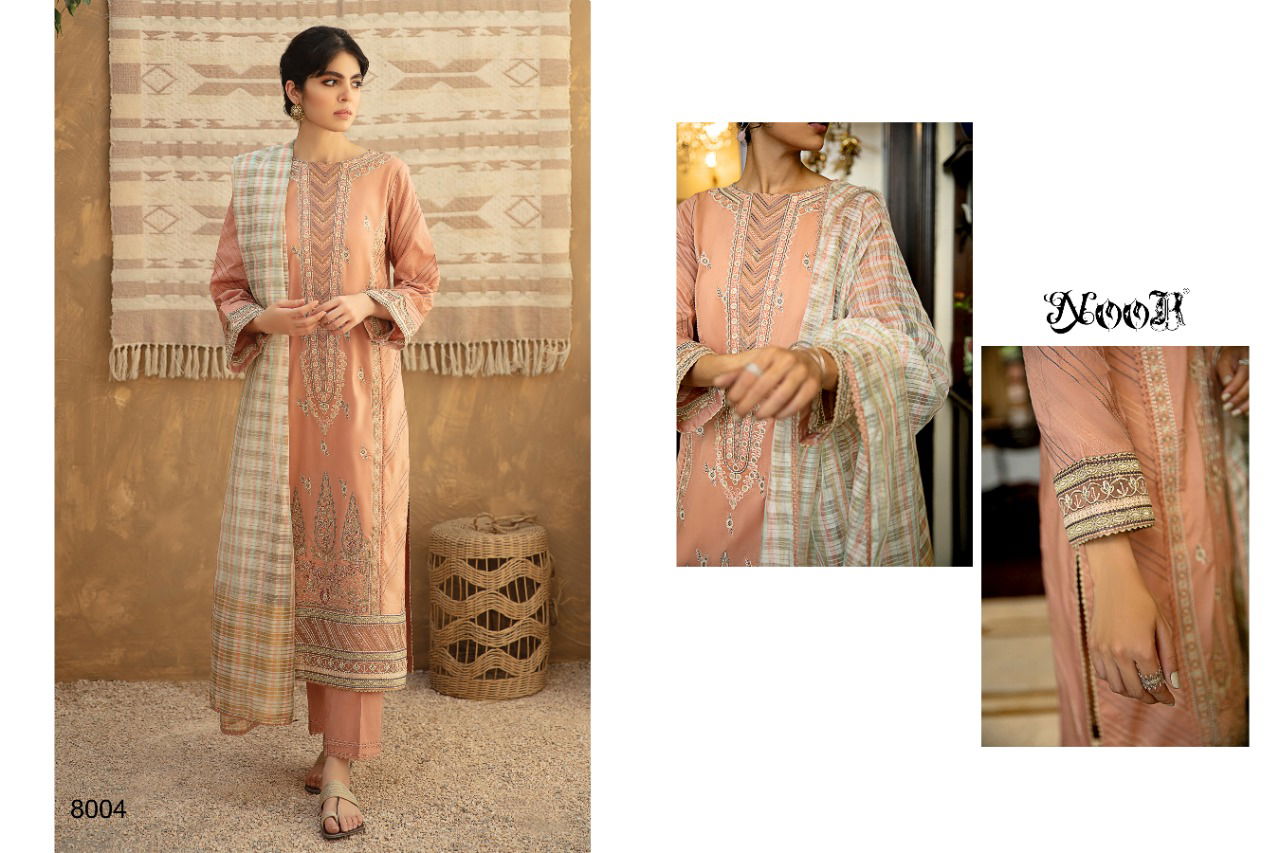 Noor Qalamkar Eid Premium Latest Fancy Designer Casual Wear Pakistani Salwar Suits Collection
