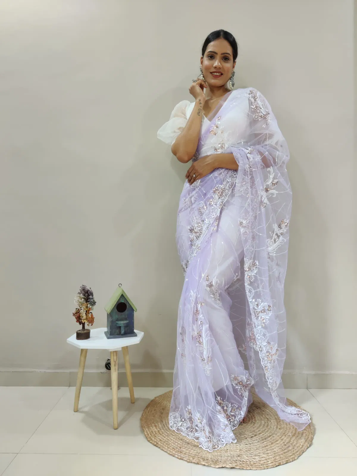 Rainbow Heavy Butterfly net Party Wear Sarees Catalog
