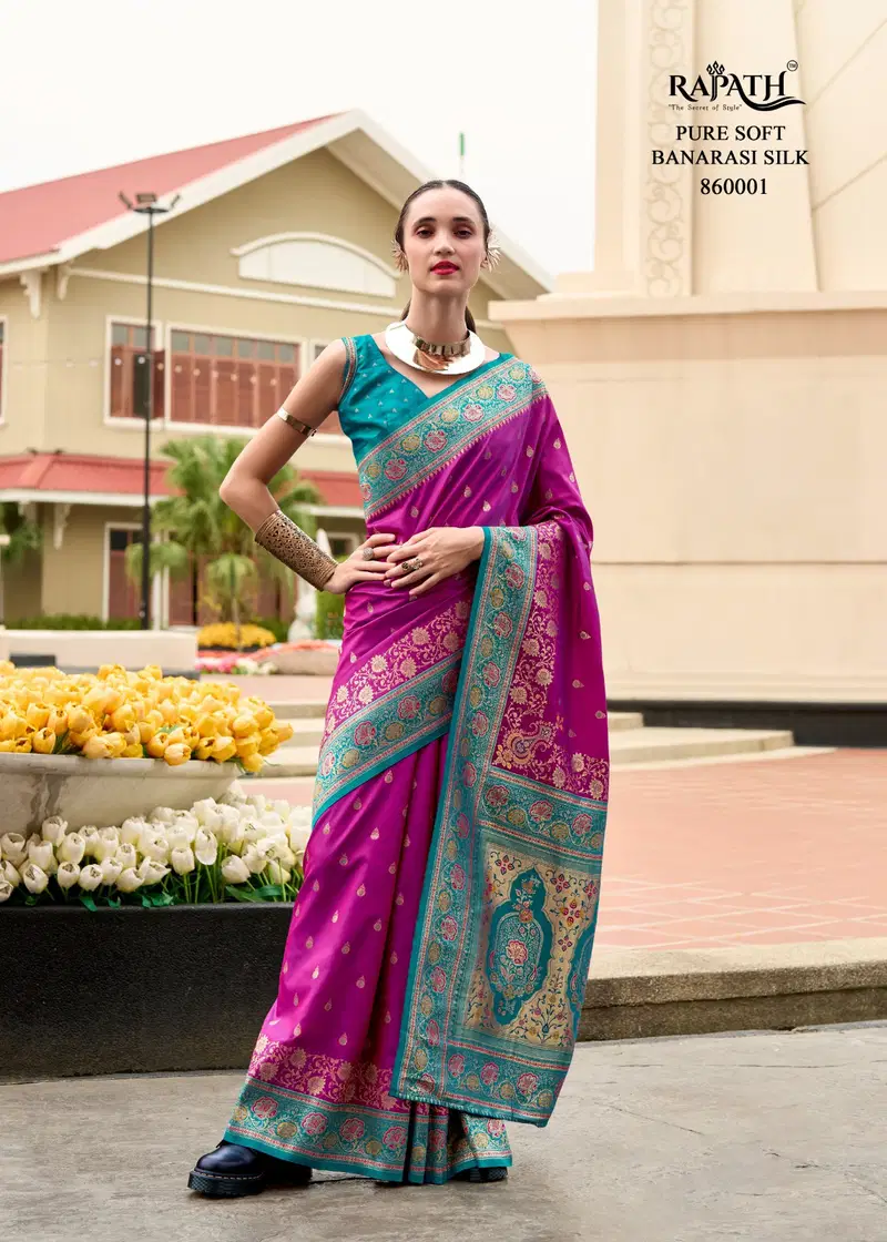 Soundarya Silk By Rajpath Banarasi Silk Wedding Wear Saree Orders In India